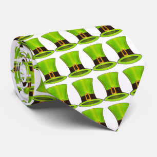 Grönt Leprechaun Tophat Saint patrick's day Slips