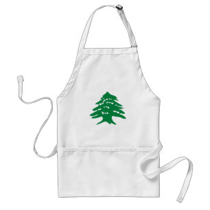 Grönt Libanon Cedar Förkläde