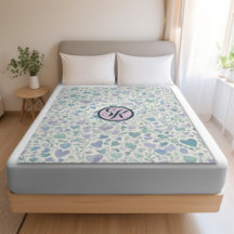 Grönt Lila Blue Kärlek Hearts