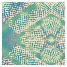 Grönt Lila Gult Diamond Geometric Fabric Tyg