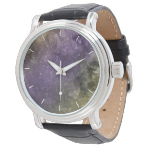 Grönt Lila Marble Watch Armbandsur