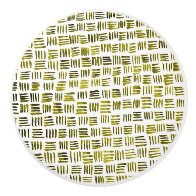 Grönt Linjer Knopp (Framsidan)