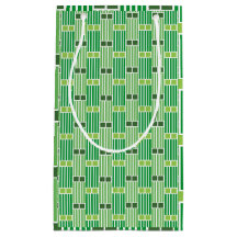 Grönt Linjer och rutor