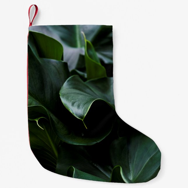 GRÖNT LITEN JULSTRUMPA (Framsidan)