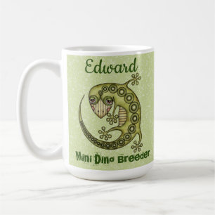 Grönt Lizard Kaffemugg