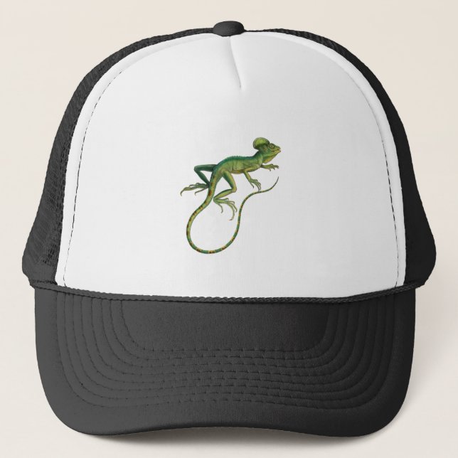 Grönt Lizard Truckerkeps (Framsida)