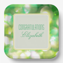 Grönt Ljus Papper plåt