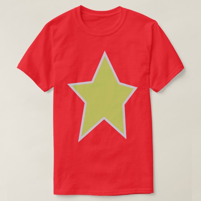 Grönt Ljusblå ut-linjefrafik T Shirt (Design framsida)