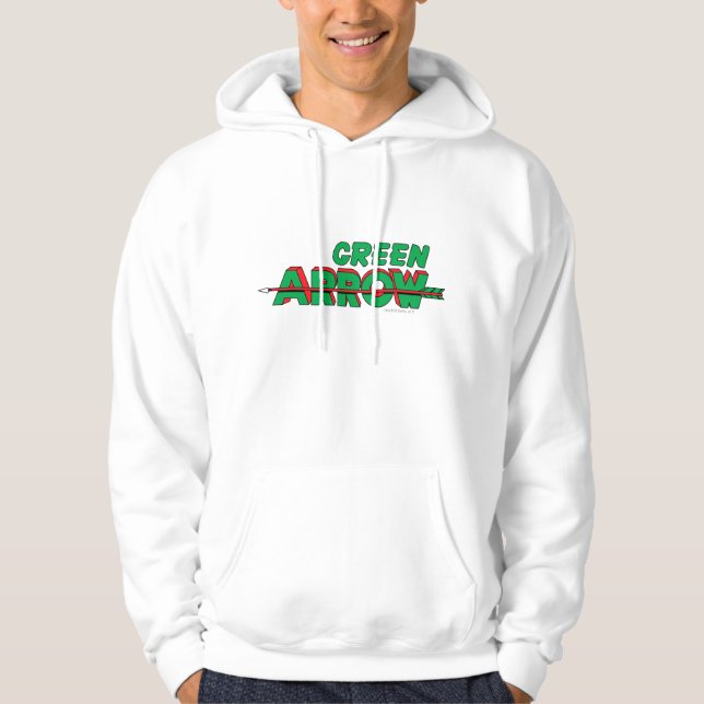 GRÖNT LOGOTYP 2 HOODIE (Framsida)