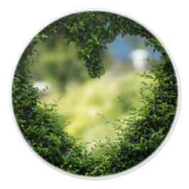 Grönt Lokalt hjärta Knopp