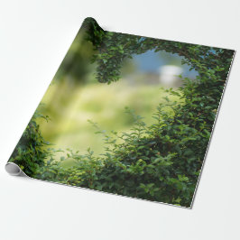 Grönt Lokalt hjärta Presentpapper