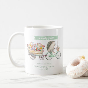 Grönt Lokalt odlad babyåda Mugg - Blommigtens hedg