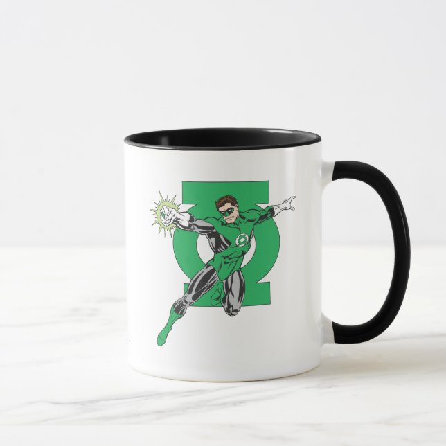 Grönt - Lönster och symbol Mugg (Höger)