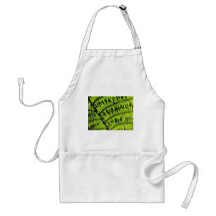 Grönt Löv Apron Förkläde