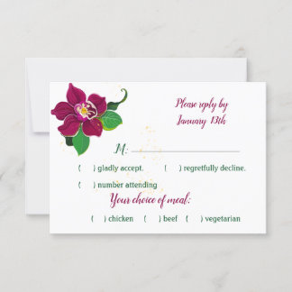 grönt löv av burgundy hibiscus-blommor OSA kort