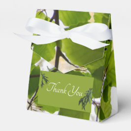 Grönt Löv Bröllop Tält favoritruta Presentaskar