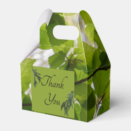 Grönt Löv Favoritruta för Bröllop Presentaskar