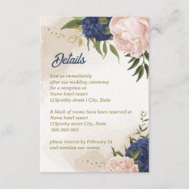 grönt löv för marinerade blommor tilläggskort