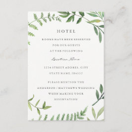 Grönt Löv Hotel-boende i Bröllop Tilläggskort