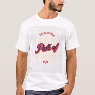 grönt löv Inbegriper små vågbilder T Shirt