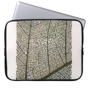 Grönt löv laptop fodral