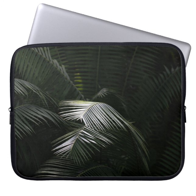 GRÖNT LÖV LAPTOP FODRAL (Framsidan)