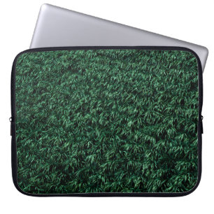 Grönt löv laptop fodral