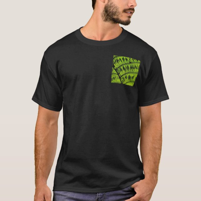 Grönt Löv Manar Shirt Tee (Framsida)