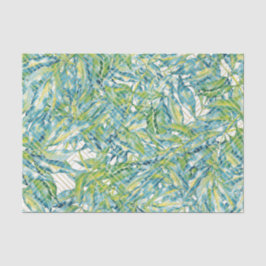 Grönt Löv Mönster 12