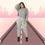 Grönt Löv på beige-bakgrunden Mönster Leggings<br><div class="desc">Vi presenterar våra häpnadsväckande blommönster, perfekt för att lägga till lite elegans i alla utrustningar. Dessa formar är tillverkade av högkvalitativt, tunt material och ger en optimal komfort och smickrande passning. Den vackra utformningen av blommigten är öga-fångst och feminin, och skapar dem perfekt för både avslappnad och dressytillfälle. Med sitt...</div>