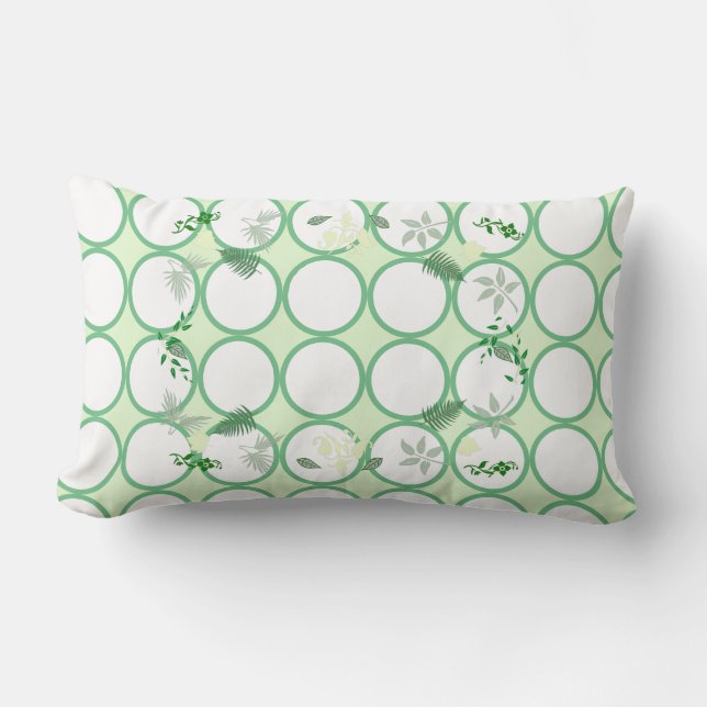 Grönt Löv Plants Nature Dekorativ kudde Cushion (Framsida)
