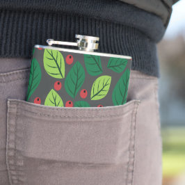 Grönt Löv, Röda bär, Mönster om Löv Fickplunta