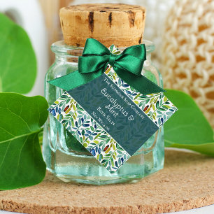 Grönt Löv Soap Cosmetics Bath Salts Märkre Gåvor Etiketter