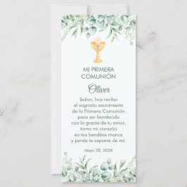 Grönt Löv Spanska första sambandsbokmärket