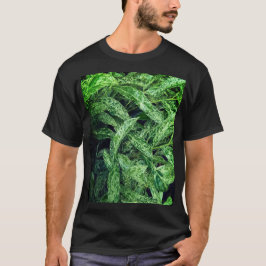 Grönt löv t shirt