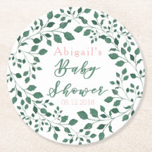 Grönt Löv Utandning | Personlig Baby Shower