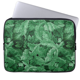 Grönt Lövs (av William Morris) Laptop Fodral