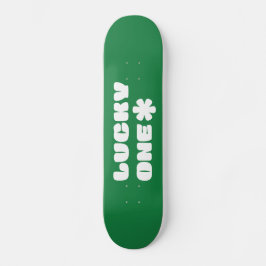 Grönt Lucky One Skateboard