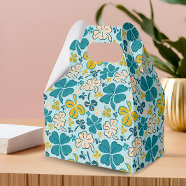 Grönt Lucky Shamrocks Klöver St. Patrick's Day Presentaskar