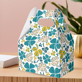 Grönt Lucky Shamrocks Klöver St. Patrick's Day Presentaskar