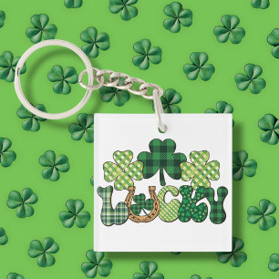 Grönt Lucky St patricks day