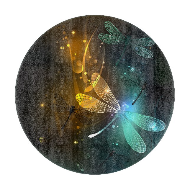 Grönt Luminös drakflygning (Framsidan)