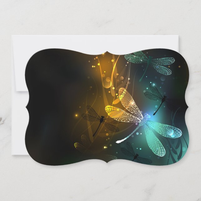 Grönt Luminös drakflygning (Framsida)