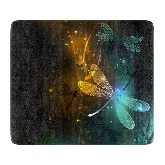 Grönt Luminös drakflygning (Framsidan)