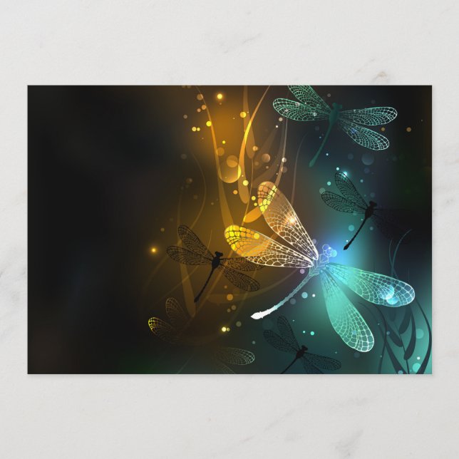 Grönt Luminös drakflygning Program (Framsida)