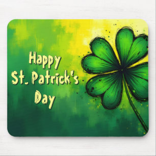 Grönt, lycka och glädje - Lycklig St. Patrick's Da Musmatta