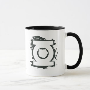 Grönt lyktamarkörsymbol mugg