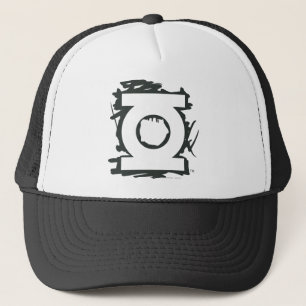Grönt lyktamarkörsymbol truckerkeps