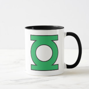 Grönt lyktasymbol mugg