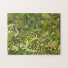 Grönt Lynx Spider Pussel